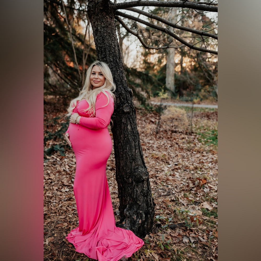 Gorgeous Anyuta Couture Maternity Dress.
